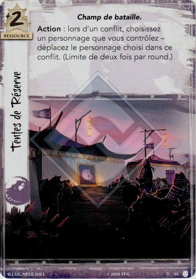 Tentes de Réserve
